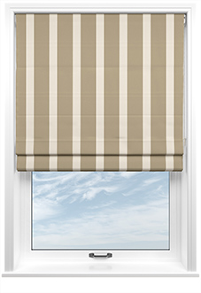 The British Stripe Co. Henry, Chilterns No.1 - Twist&Fit Roman Blind